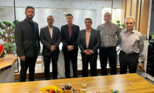 دیدار رئیس اتحادیه سوپرمارکت ها و مواد پروتئینی استان تهران دکتر ایزدخواه شاهرخ شریفی